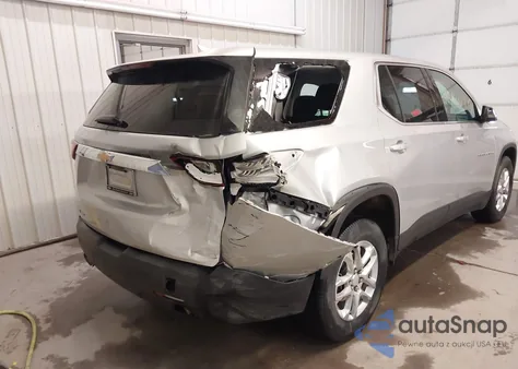 2021 Chevrolet Traverse Awd Ls z USA, uszkodzony, nr VIN 1GNEVFKW8MJ259130